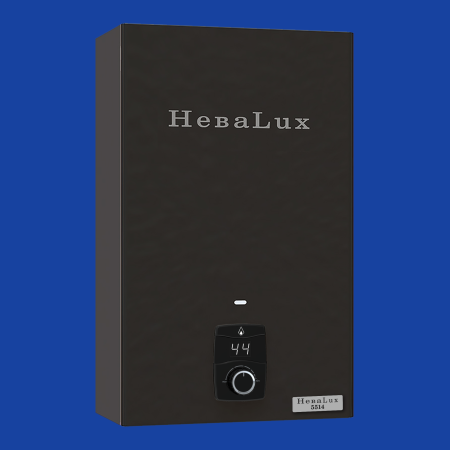 НЕВА Lux 5514 бархат черный колонка газовая (водонагреватель проточный)